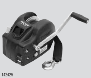 Treuil Fulton 2 vitesses - Jusqu&#39;&#224; 1450kg - 25cm - 610m x 5cm